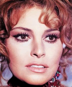 Young Raquel Welch Actress Paint By Numbers