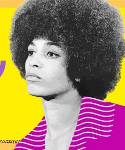 Angela Davis Art Paint By Numbers