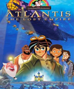 Atlantis The Lost Empire Movie Paint By Numbers