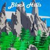 Black Hills Poster Paint By Numbers