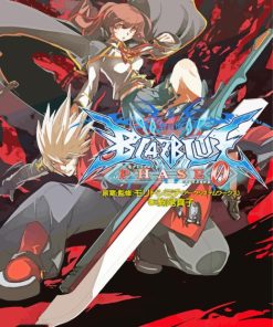 Blazblue Video Game Paint By Numbers