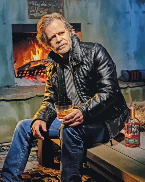 Celebrity William H Macy Paint By Numbers