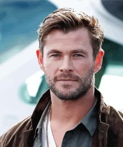 Chris Hemsworth Paint By Numbers