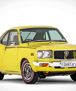 Classic Mazda Yellow Car Paint By Numbers