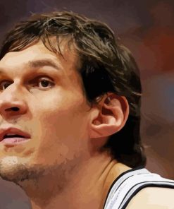 Close Up Boban Marjanovic Paint By Numbers