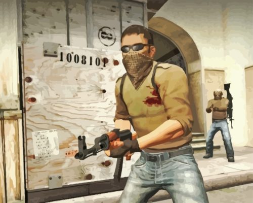 Counter Strike Global Offensive Paint By Numbers