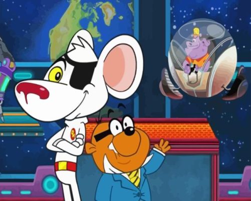 Danger Mouse Paint By Numbers