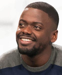 Daniel Kaluuya Smiling Paint By Numbers