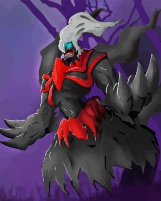 Darkrai Art Paint By Numbers