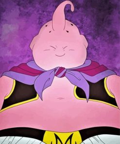 Dragon Ball Z Majin Buu Character Paint By Numbers