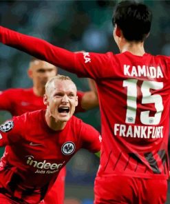 Eintracht Frankfurt Players Paint By Numbers