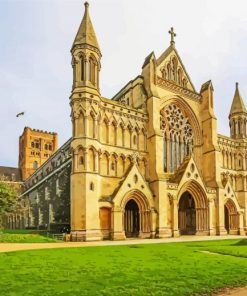 England St Albans Cathedral Paint By Numbers