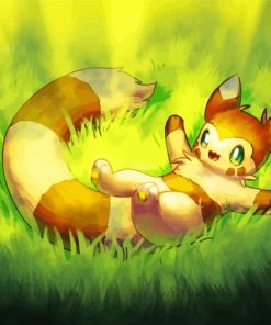 Furret Cute Pokemon Species Paint By Numbers