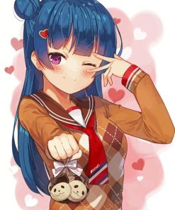 Love Live Yoshiko Tsushima Paint By Numbers