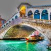 Rialto Bridge Venice Italy Paint By Numbers