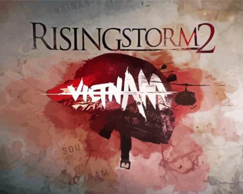 Rising Storm Vietnam Game Paint By Numbers