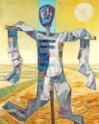 Scarecrow Candido Portinari Paint By Numbers