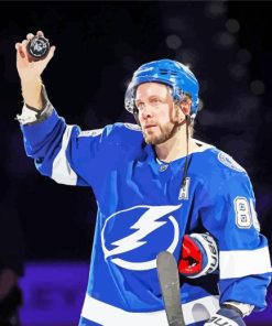 Tampa Bay Lightning Player Paint By Numbers