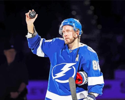 Tampa Bay Lightning Player Paint By Numbers