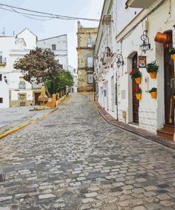 Tarifa Spain Old Town Paint By Numbers