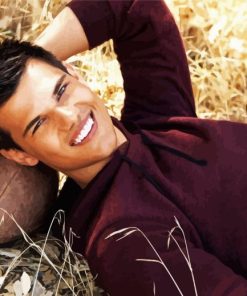 Taylor Lautner American Actor Paint By Numbers