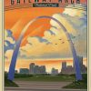 The Gateway Arch National Park Paint By Numbers