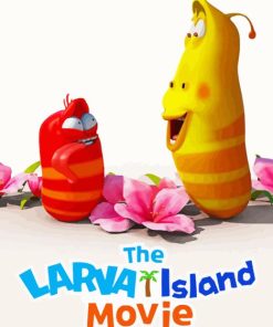 The Larva Island Movie Paint By Numbers