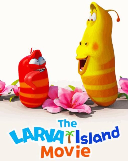 The Larva Island Movie Paint By Numbers