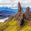 The Old Man Of Storr Hill In Scotland Paint By Numbers