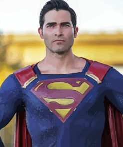 The Arrowverse Superman Paint By Numbers