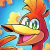 Video Game Kazooie Bird Character Paint By Numbers