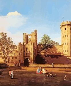 Warwick Castle Art Paint By Numbers