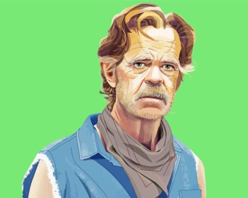 William H Macy Art Paint By Numbers