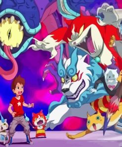 Yo Kai Watch Paint By Numbers