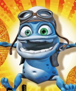 Aesthetic Crazy Frog Paint By Numbers