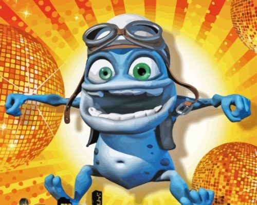 Aesthetic Crazy Frog Paint By Numbers