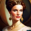 Aesthetic Regency Woman Paint By Numbers