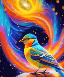 Aesthetic Bird Starry Night Paint By Numbers