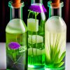 Aesthetic Botanical Glass Bottles Paint By Numbers