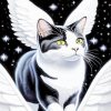 Aesthetic Cat With Wings Paint By Numbers