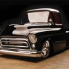 Black Camionnette Chevrolet Paint By Numbers