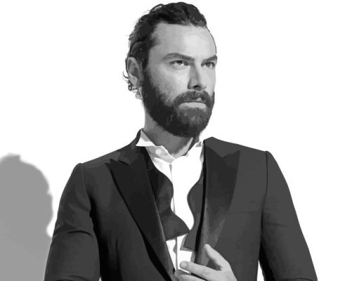 Black And White Aidan Turner Paint By Numbers