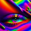 Colorful Eye Paint By Numbers