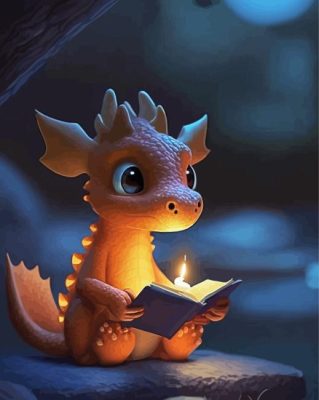 Dragon Wizard Paint By Numbers