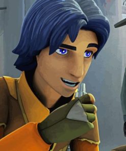 Ezra Star Wars Character Paint By Numbers