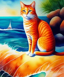 Ginger Cat Paint By Numbers