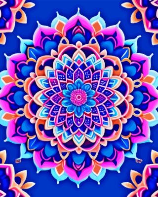 Mandala Flower Paint By Numbers