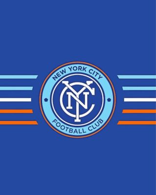 New York City Fc Club Logo Paint By Numbers