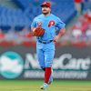 Phillies Baseball Team Player Paint By Numbers