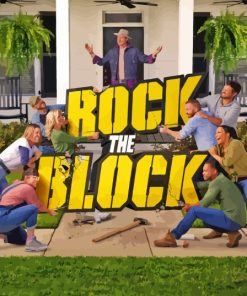 Rock The Block Poster Paint By Numbers